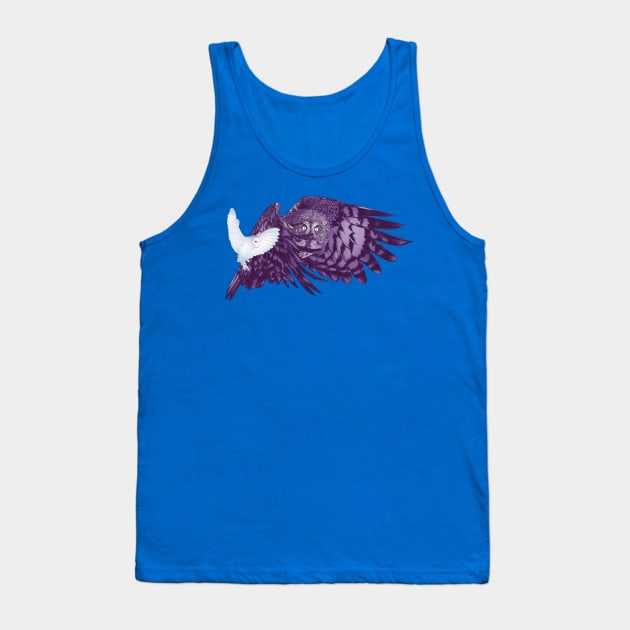 Night flight Tank Top by Dedos The Nomad